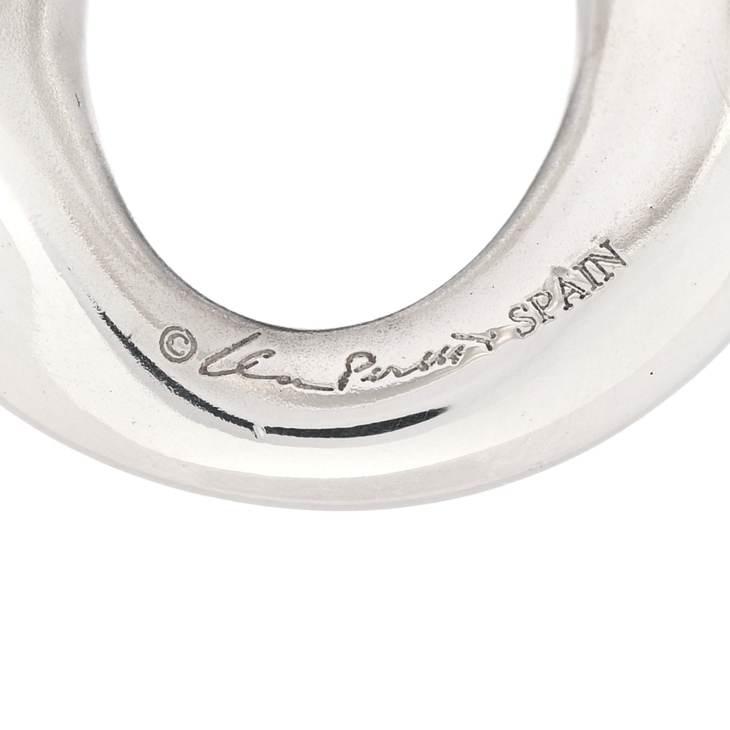 Sterling Silver Elsa Peretti Sevillana Ring 54 7