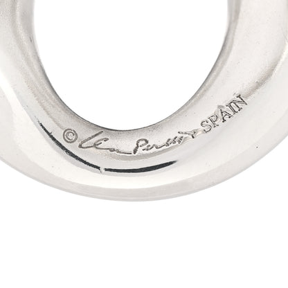 Tiffany Sterling Silver Elsa Peretti Sevillana Ring 54 7 4 of 4