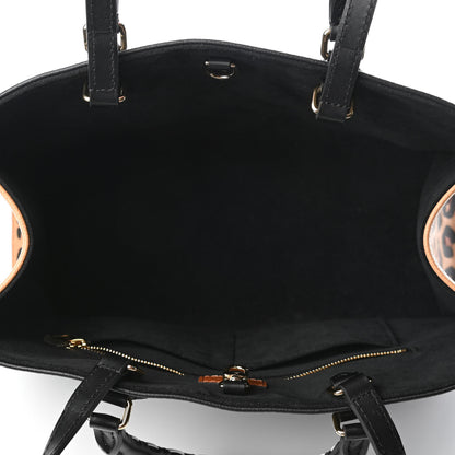 Louis Vuitton Empreinte Monogram Giant Wild At Heart Onthego MM Black 4 of 4