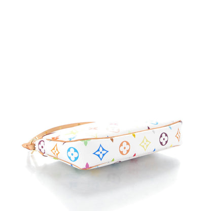 Louis Vuitton Monogram Multicolor Pochette Accessories White 4 of 8