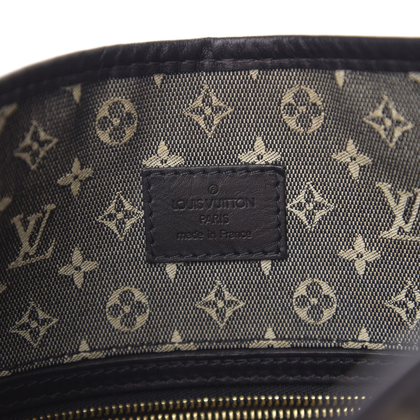 Mini Monogram Besace Mary Kate Black