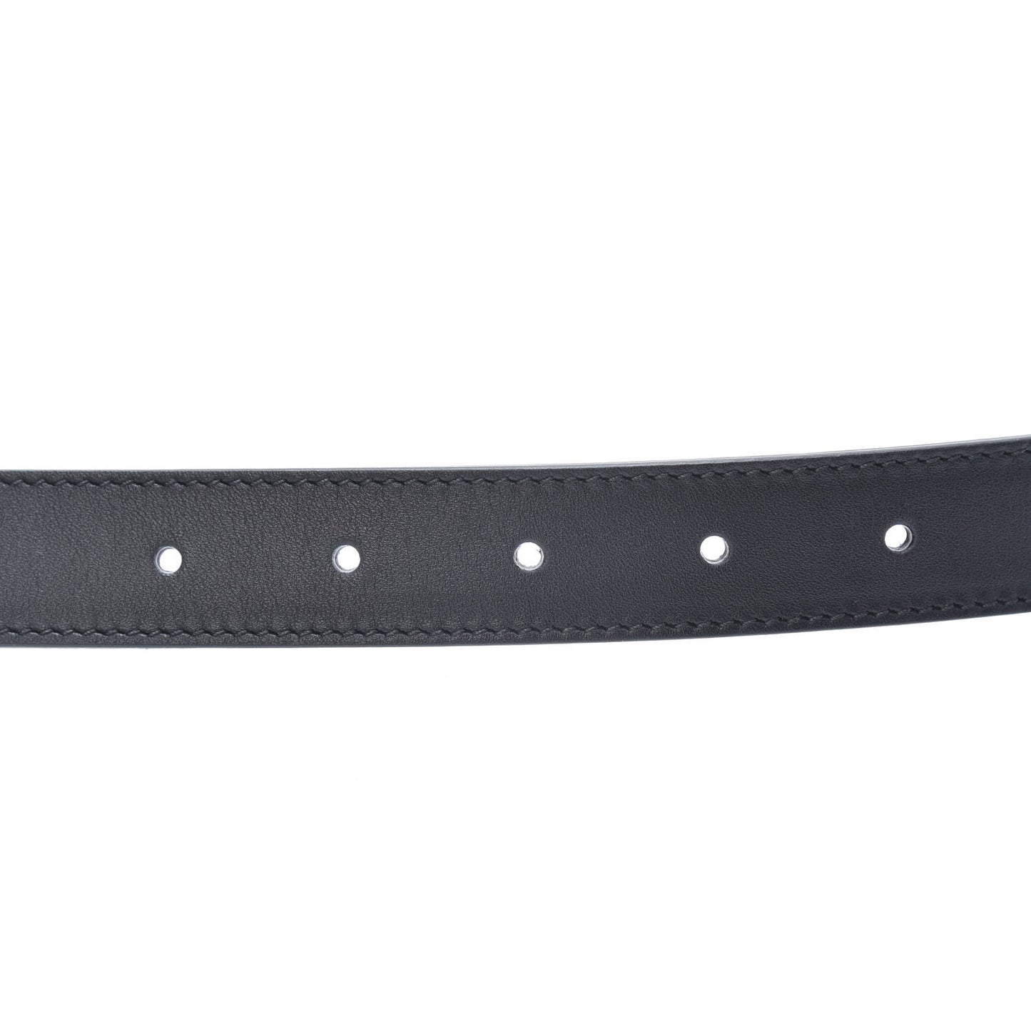 Calfskin Crystal Double G 30mm Belt 85 34 Black