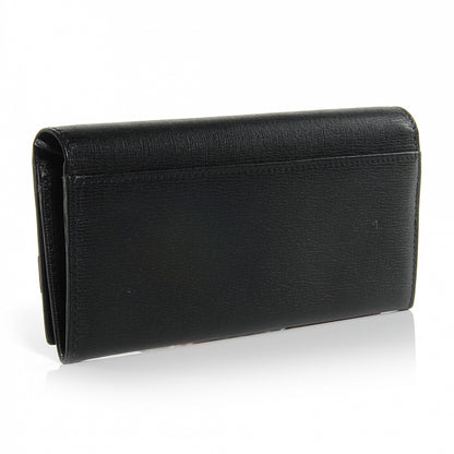 Gucci Shangai Calfskin Stirrup Long Wallet Black 3 of 7