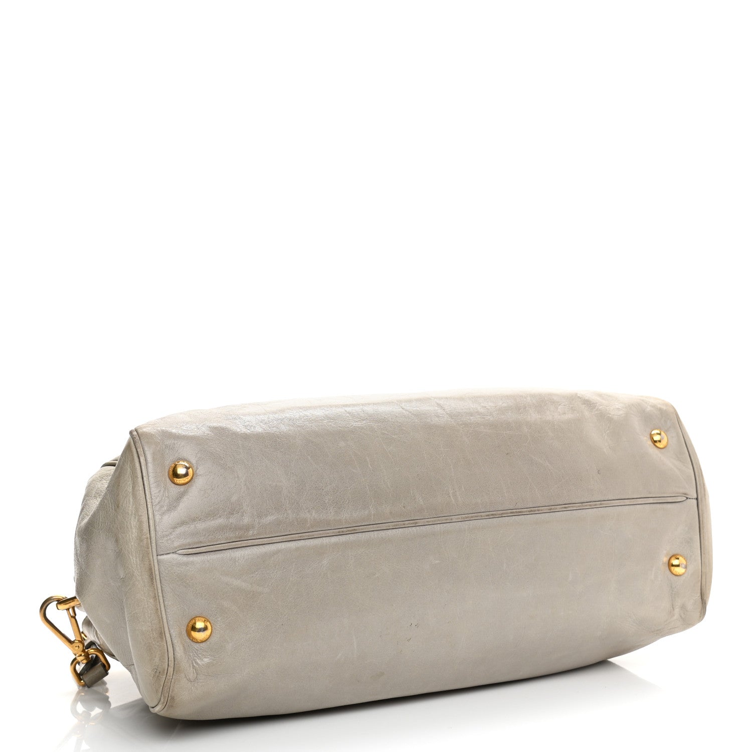 Prada Glace Calfskin Satchel Argilla 6 of 24