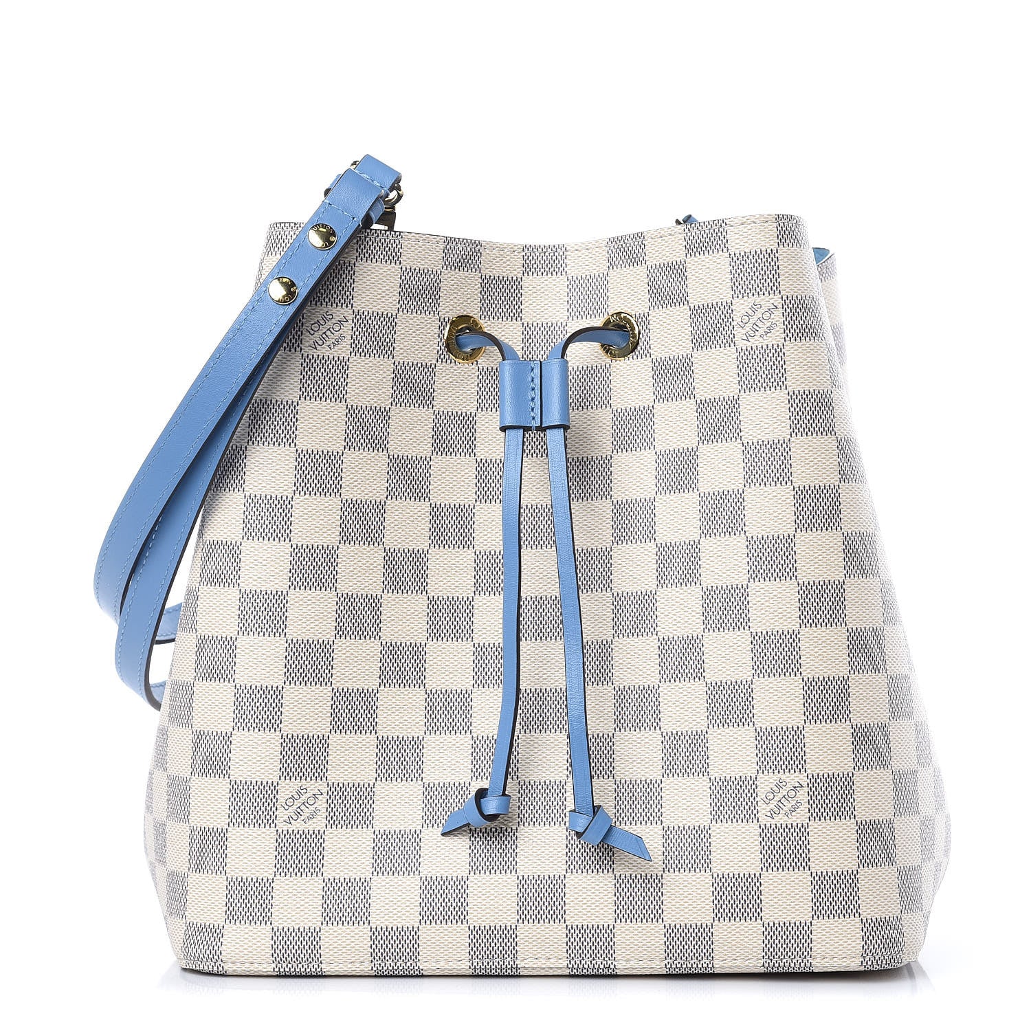 Louis Vuitton Damier Azur Neonoe MM Bleuet 1 of 9