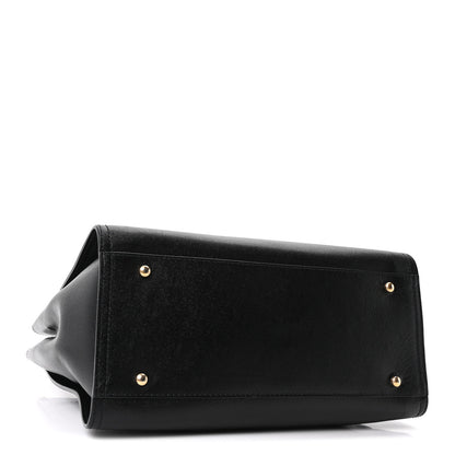 Chanel Caviar Small Studded Deauville Tote Black 4 of 10