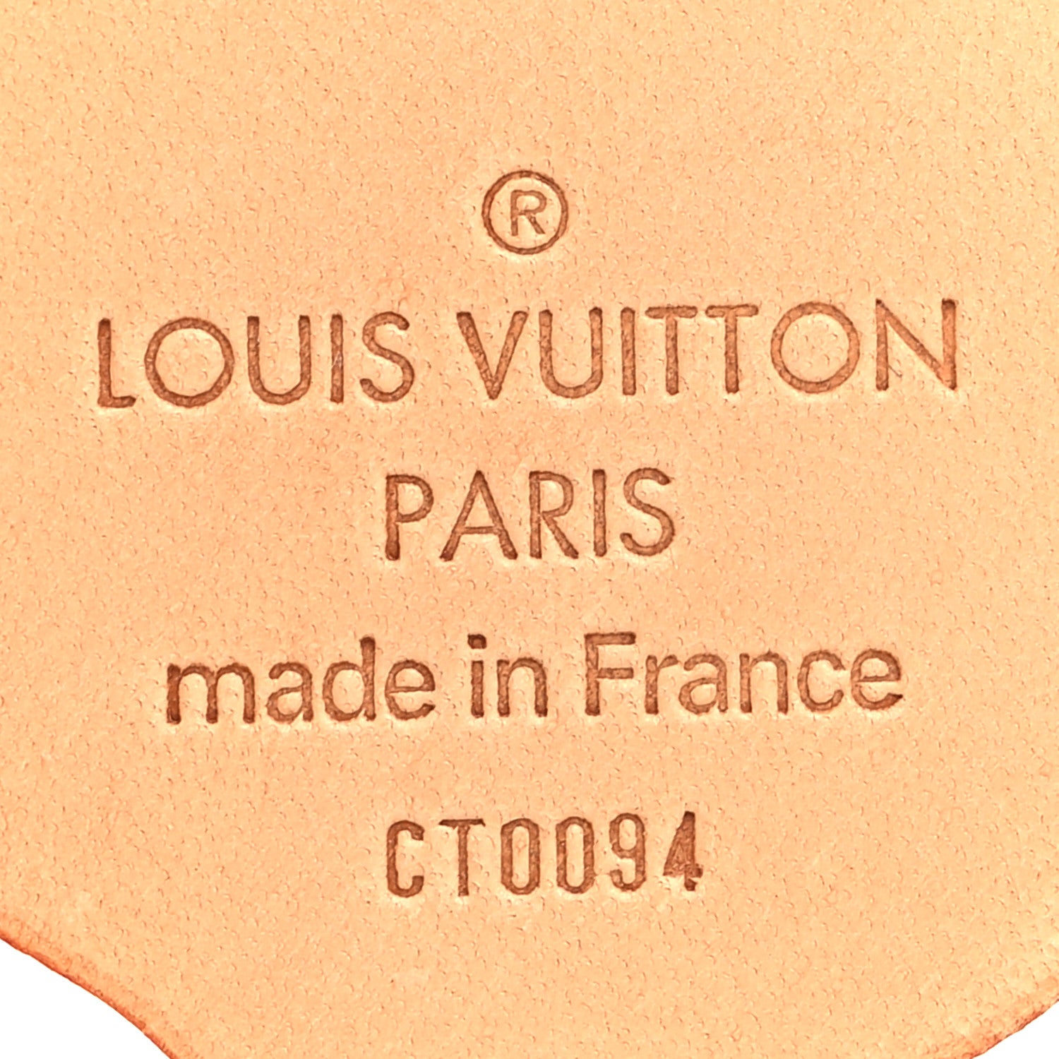 Louis Vuitton Vachetta Monogram Panda Key Ring Bag Charm 3 of 4