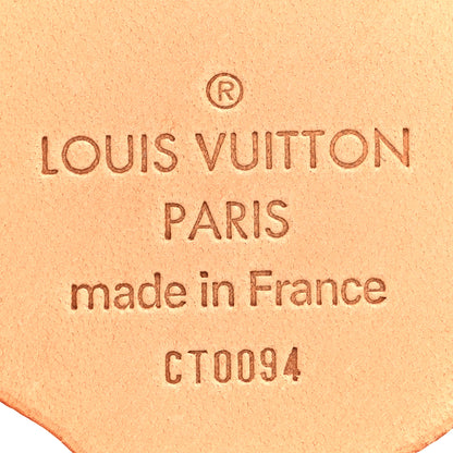Louis Vuitton Vachetta Monogram Panda Key Ring Bag Charm 3 of 4