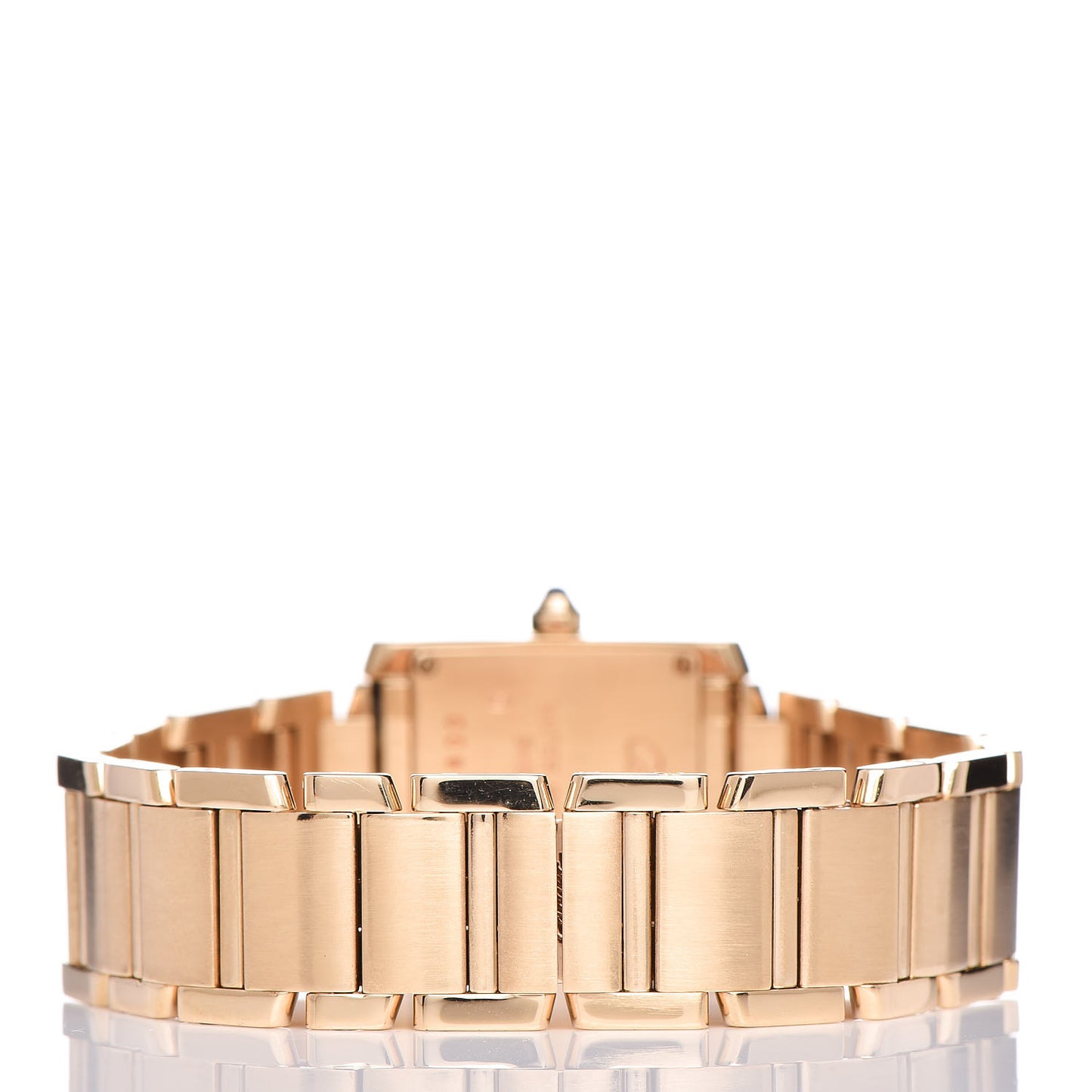 18K Yellow Gold 20mm Tank Francaise Quartz Watch