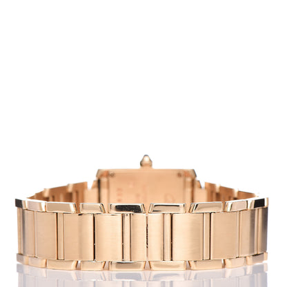 Cartier 18K Yellow Gold 20mm Tank Francaise Quartz Watch 4 of 9