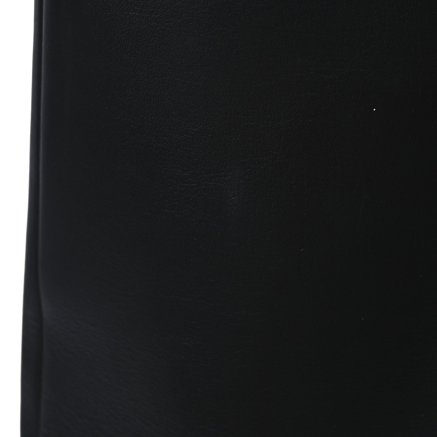 Smooth Calfskin 4G Square Toe Knee Boots 38 Black