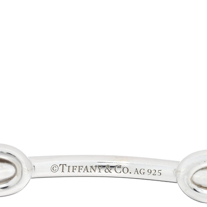 Tiffany Sterling Silver Double Infinity Cuff Bracelet 3 of 3