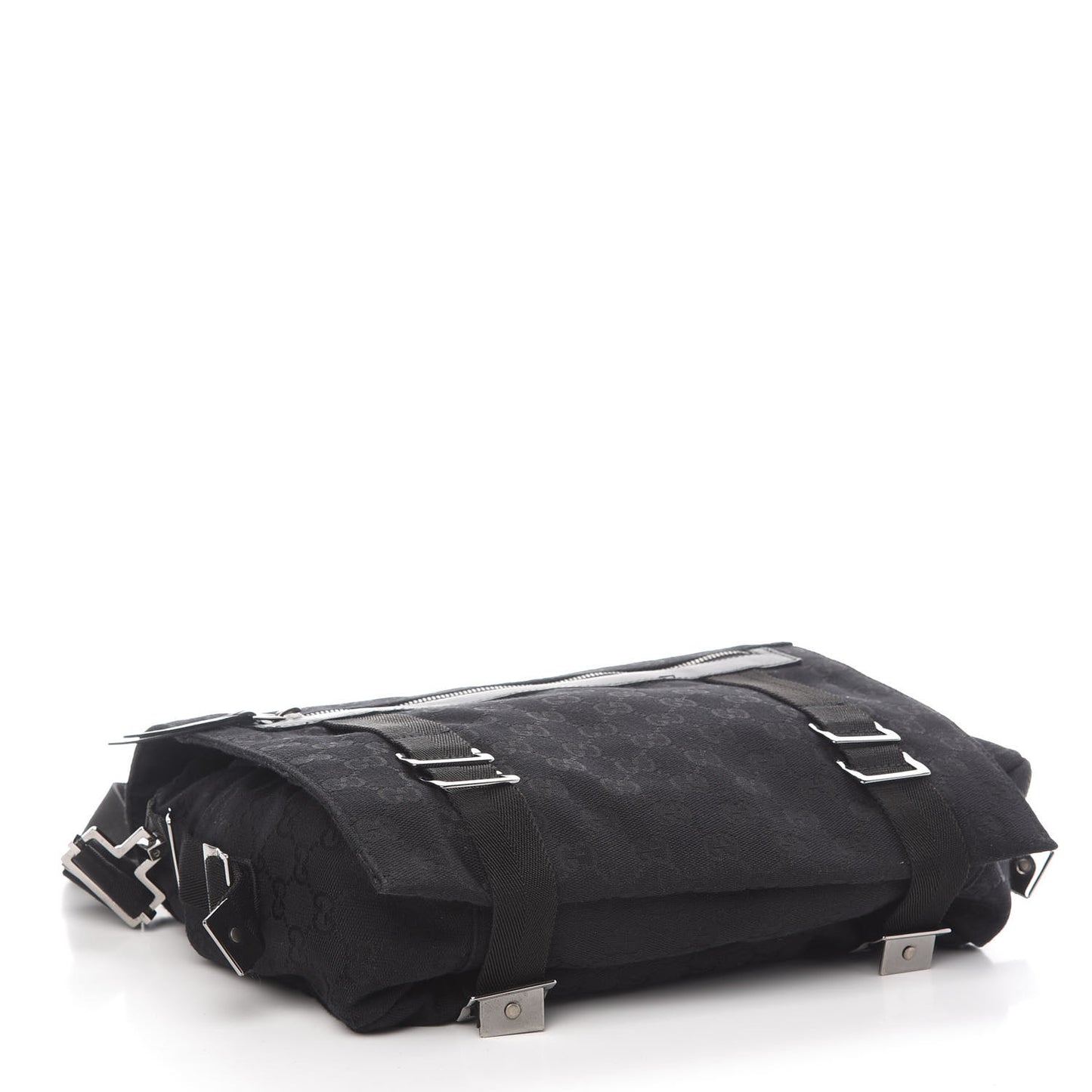 Monogram Messenger Bag Black