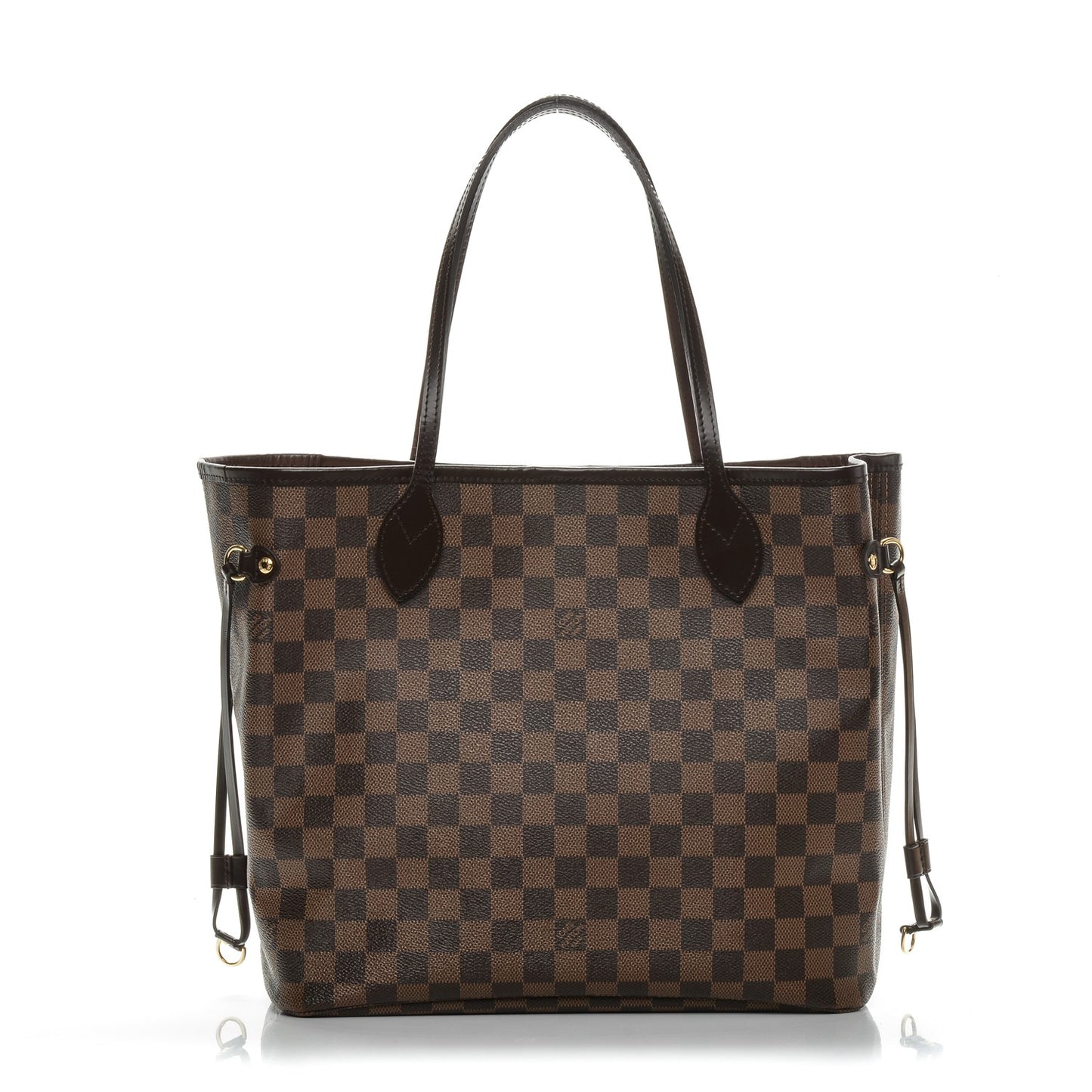 Damier Ebene Neo Neverfull MM Rose Ballerine