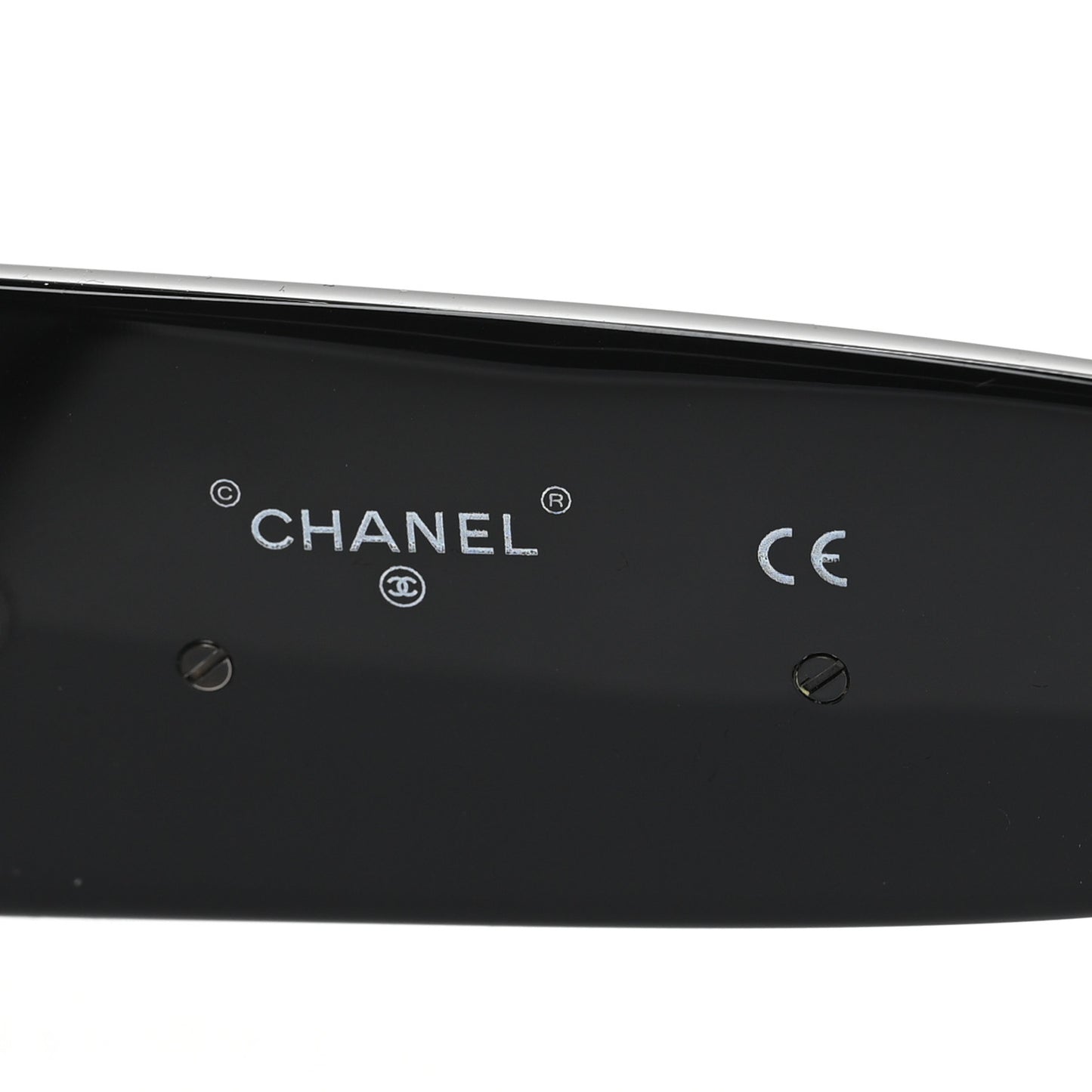 Acetate CC Logo Square Sunglasses 71472 Black