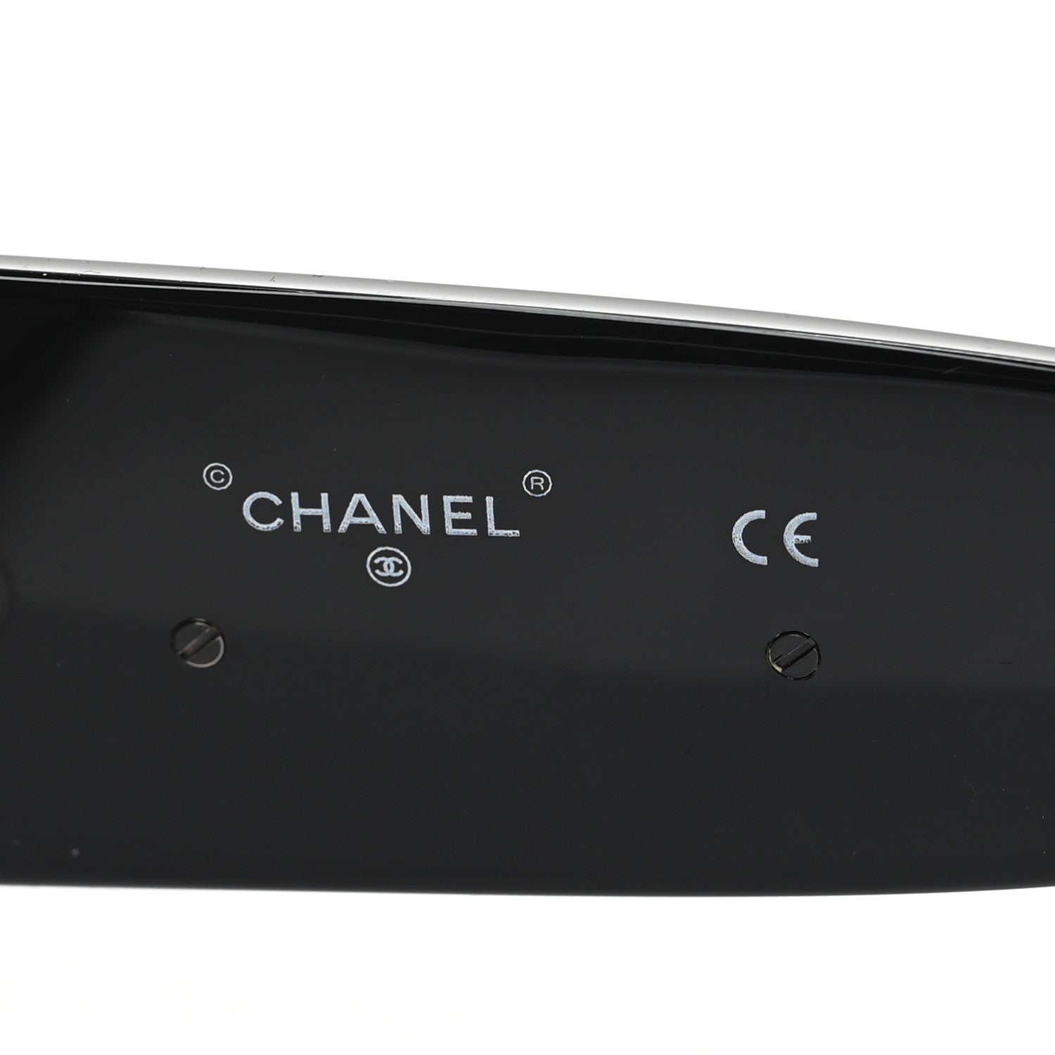 Chanel Acetate CC Logo Square Sunglasses 71472 Black 5 of 7