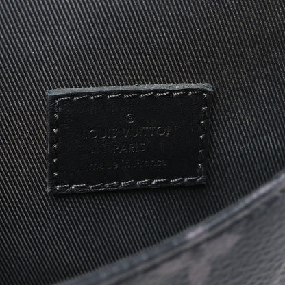 Louis Vuitton Monogram Eclipse Saumur Slingbag Black 5 of 8