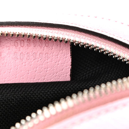 Gucci GG Supreme Monogram Psychedelic Round Shoulder Bag Black Multicolor Sugar Pink 7 of 11