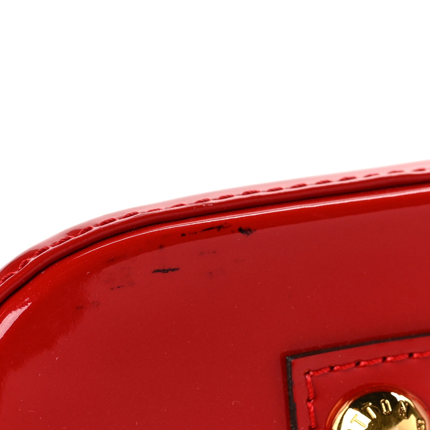 Louis Vuitton Vernis Alma PM Cherry 8 of 8