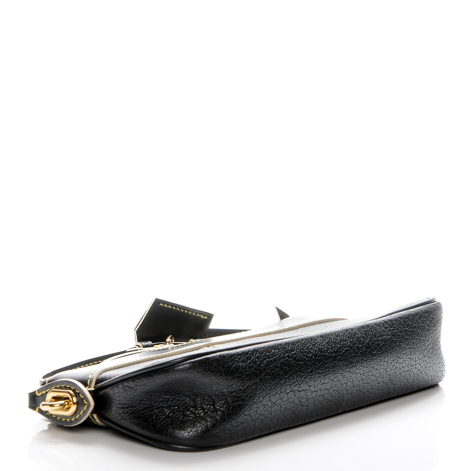 Louis Vuitton Suhali Lockit Clutch Black 4 of 6