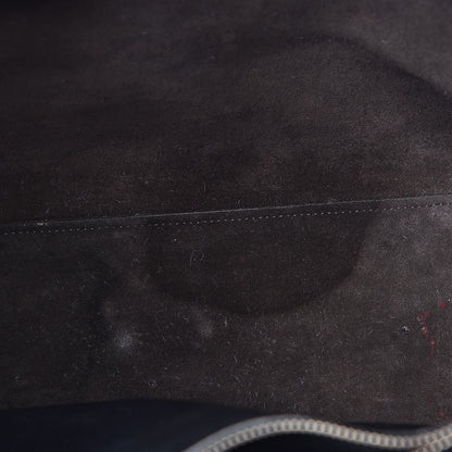 Saint Laurent Calfskin Medium Amber Tote Black 7 of 13