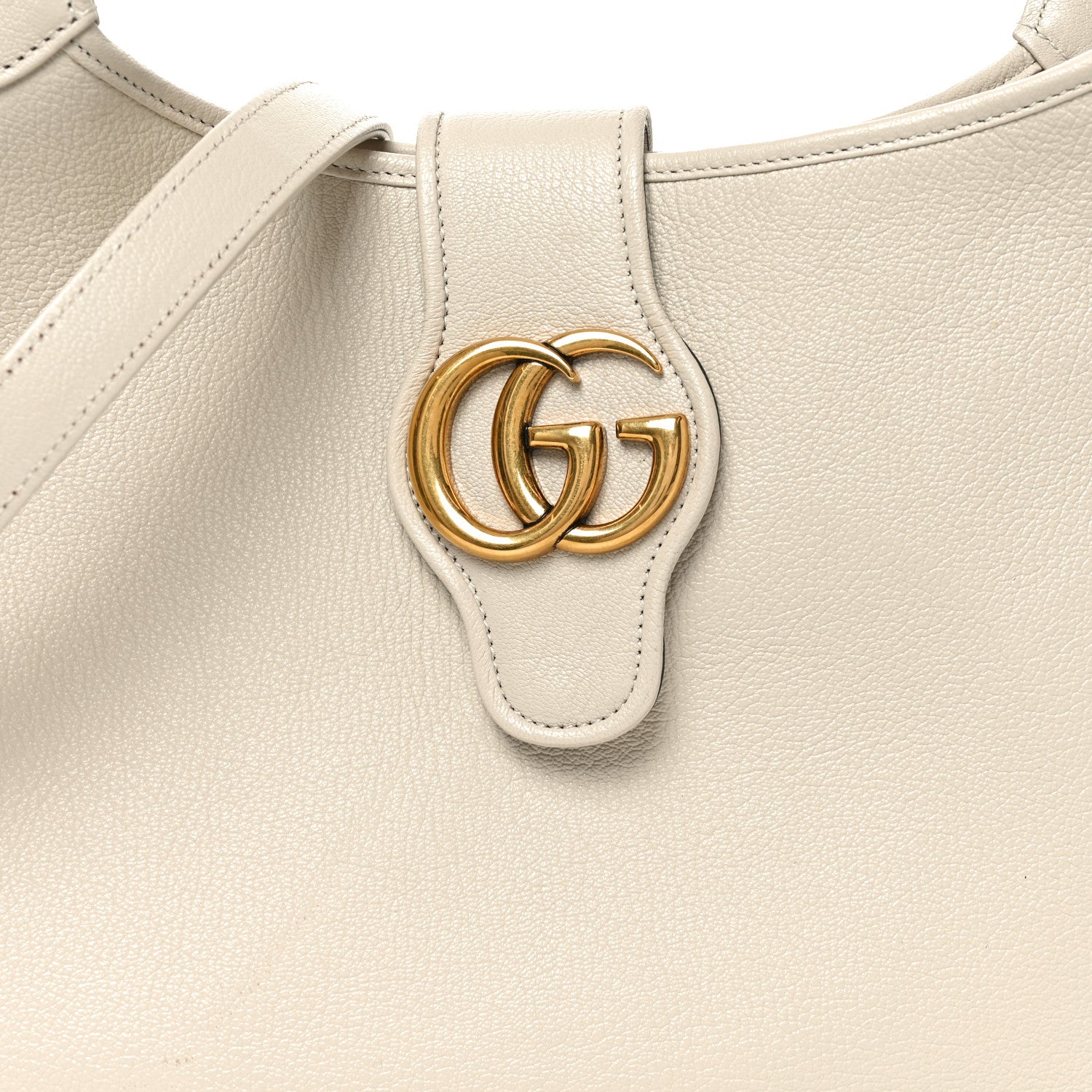 Gucci Goatskin Medium Aphrodite Shoulder Bag Mystic White 8 of 10