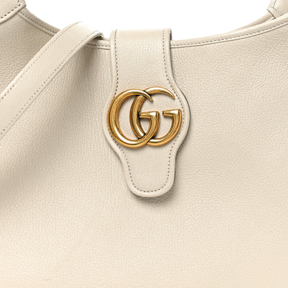 Gucci Goatskin Medium Aphrodite Shoulder Bag Mystic White 8 of 10