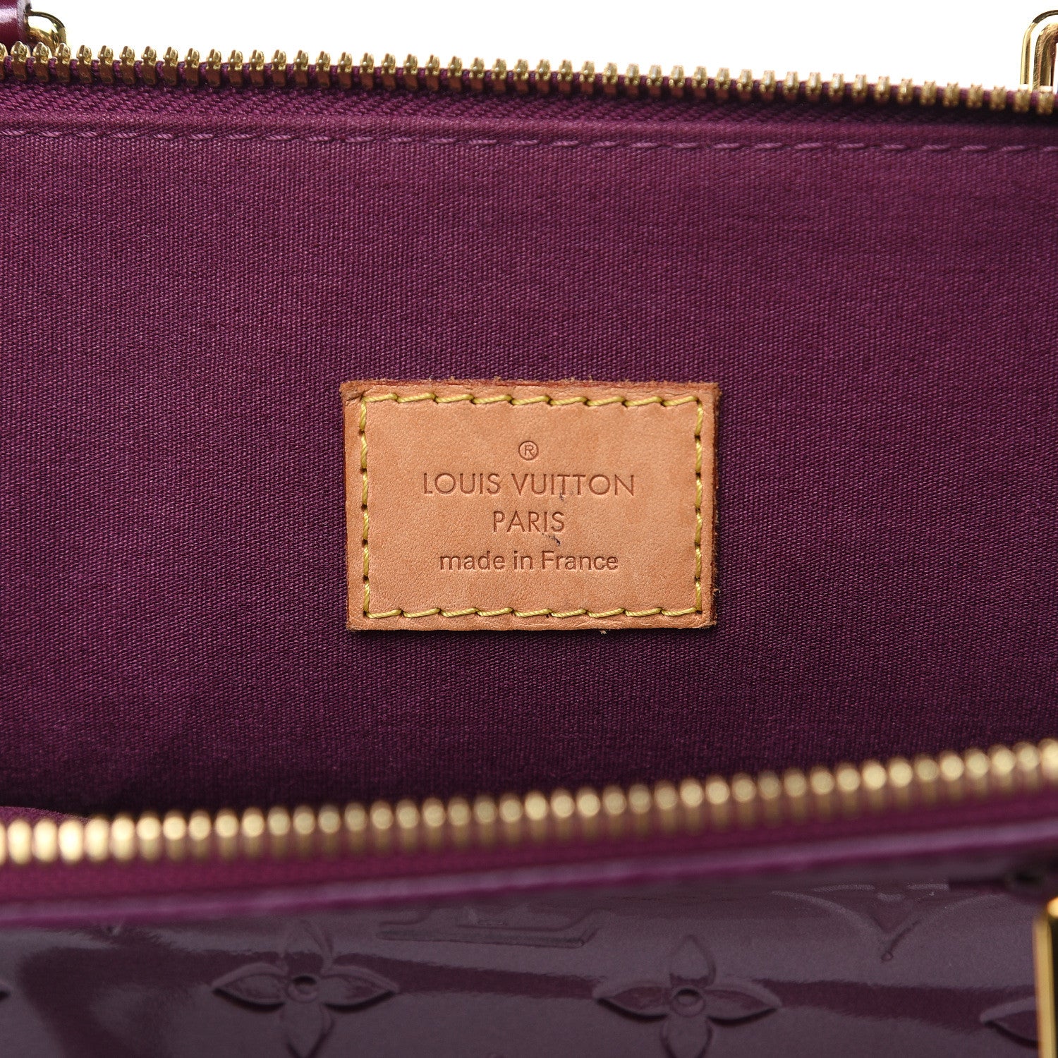 Louis Vuitton Vernis Alma GM Violet 6 of 11