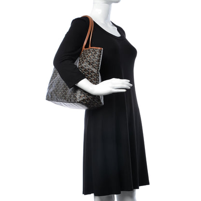 Goyard Goyardine Saint Louis PM Black Gold 2 of 10