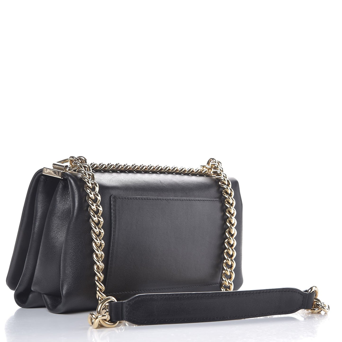 Nappa Palazzo Sultan Shoulder Bag Black