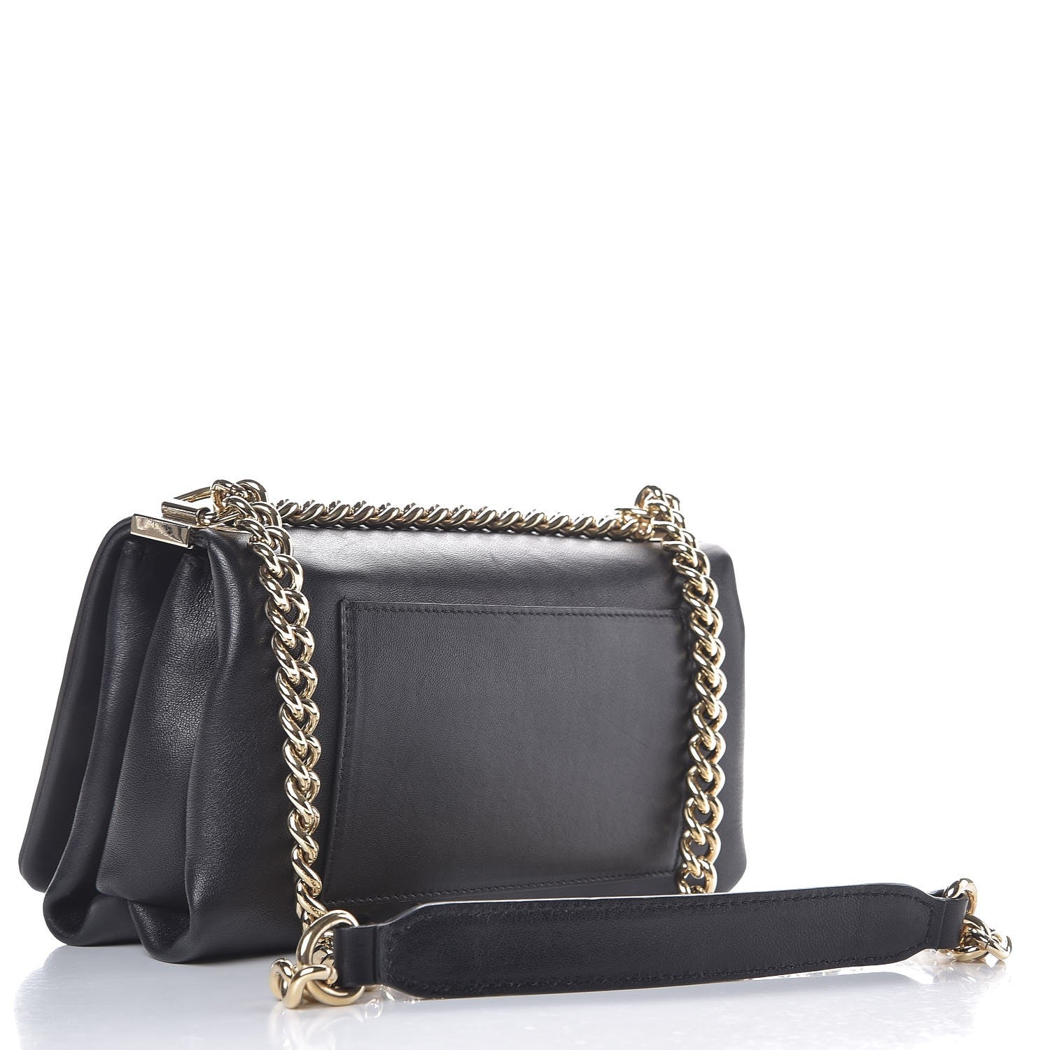 Versace Nappa Palazzo Sultan Shoulder Bag Black 3 of 7