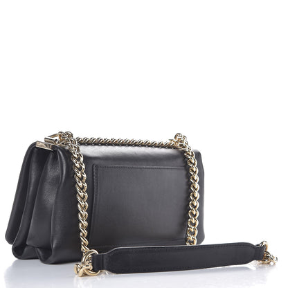Versace Nappa Palazzo Sultan Shoulder Bag Black 3 of 7