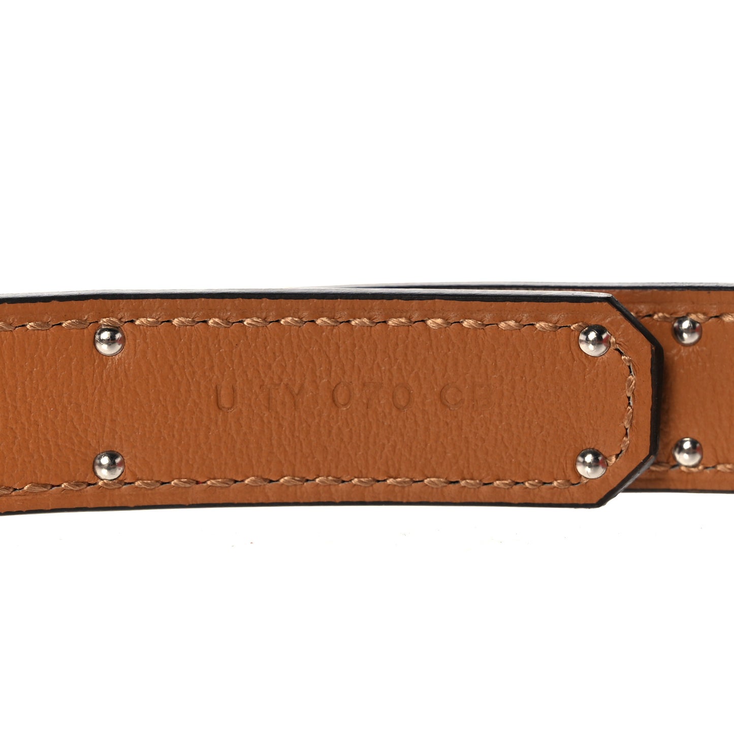 Epsom Quadrige Kelly Pocket 18 Belt Capucine