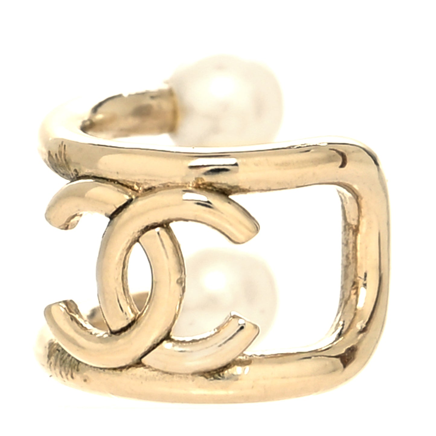 Pearl CC Single Ear Cuff Gold