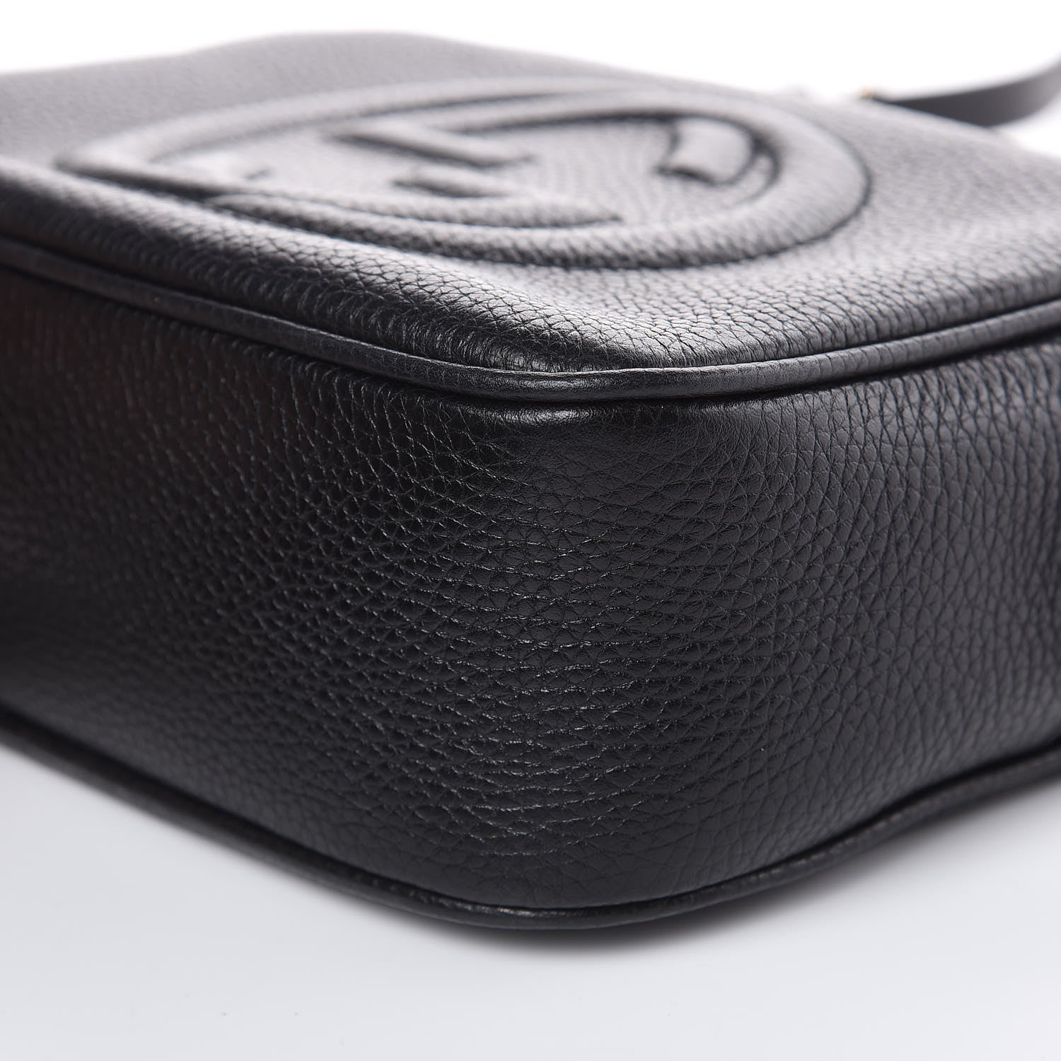 Gucci Pebbled Calfskin Small Soho Disco Bag Black 9 of 9