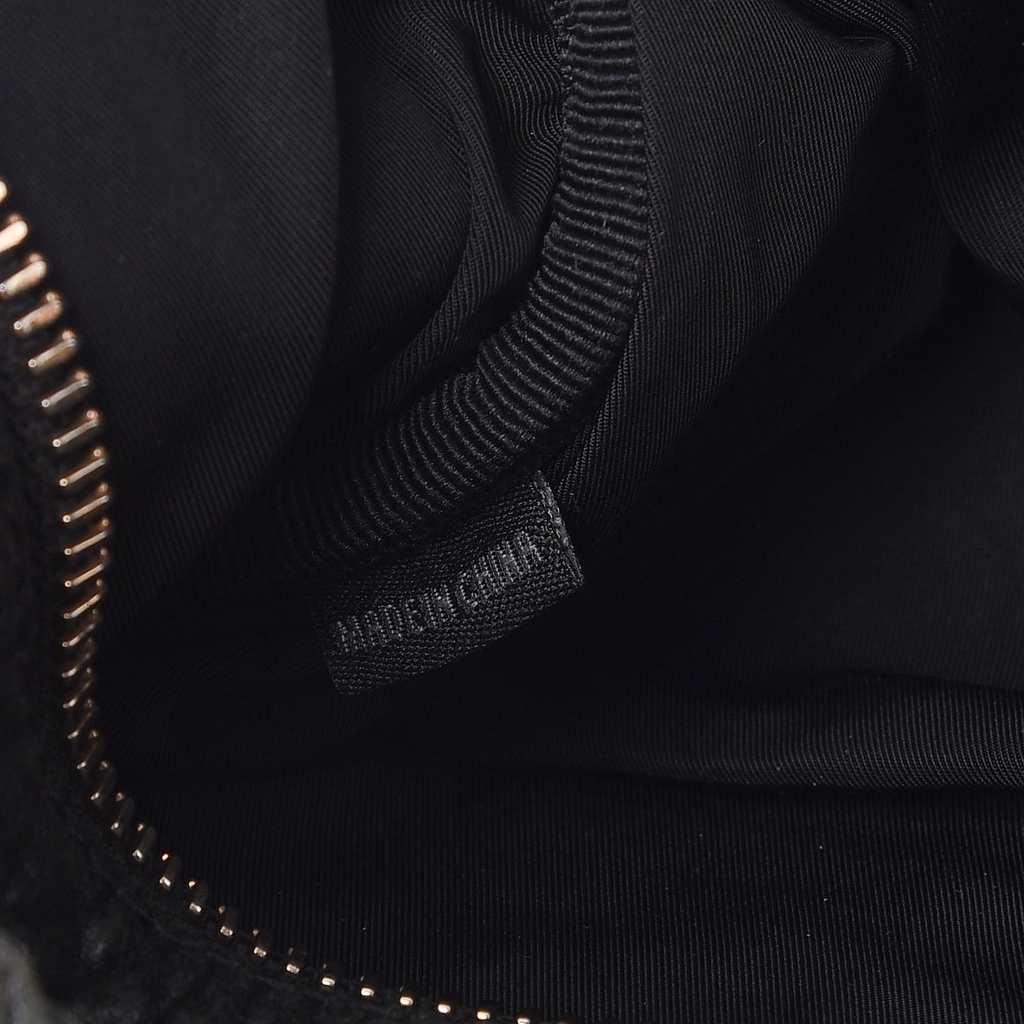 Pebbled Lambskin Rocco Black Rose Gold Hardware