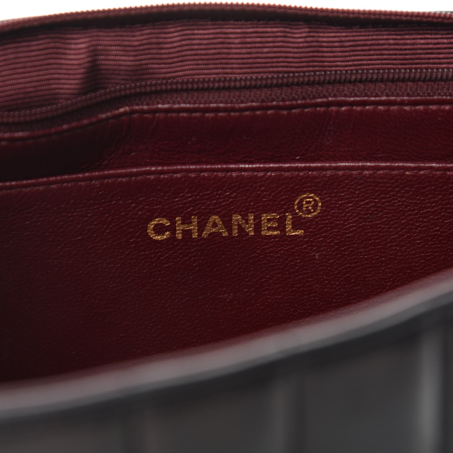 Chanel Lambskin Vertical Quilted Medium Single Flap Black 12 of 15