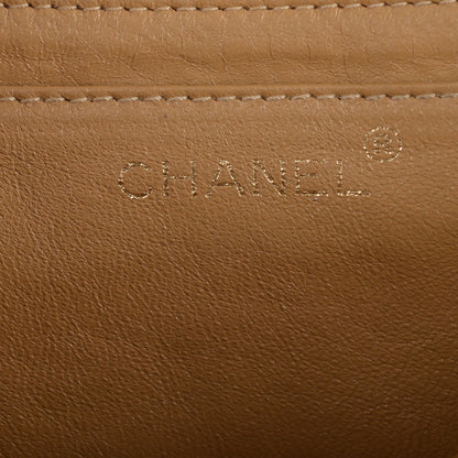 Chanel Lambskin Quilted Jumbo Single Flap Beige 11 of 13