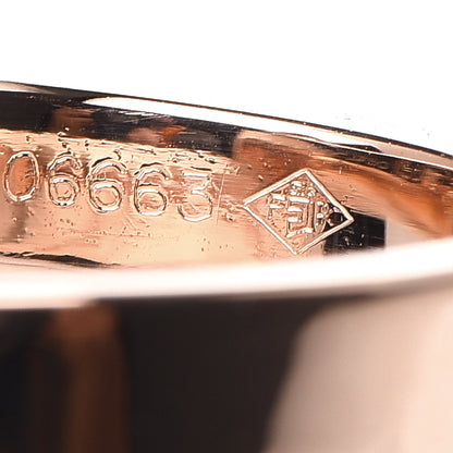 Cartier 18K Pink Gold Rhodolite Garnet Menotte Bypass Ring 50 5.25 7 of 7
