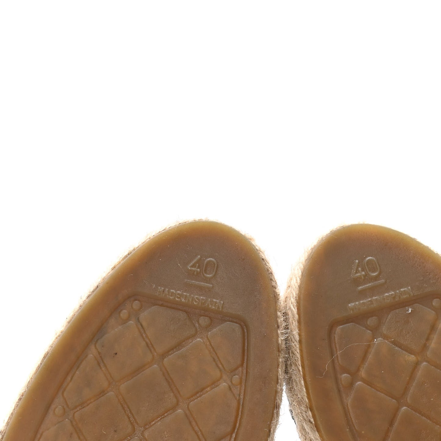 Lambskin CC Espadrilles 40 Black