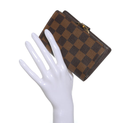 Louis Vuitton Damier Ebene French Purse Wallet 2 of 7
