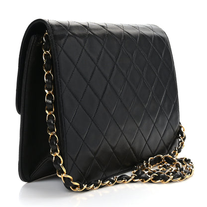 Chanel Lambskin Quilted Small Single Flap Black 3 of 9
