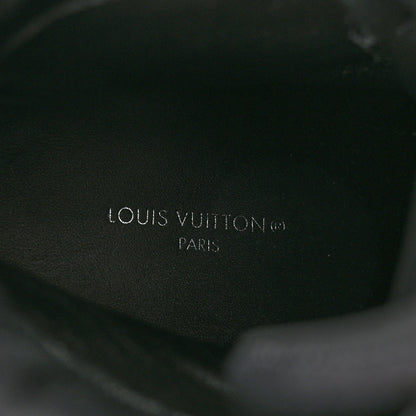 Louis Vuitton Suede Calfskin Monogram Star Trail Ankle Boots 38 Black 7 of 11