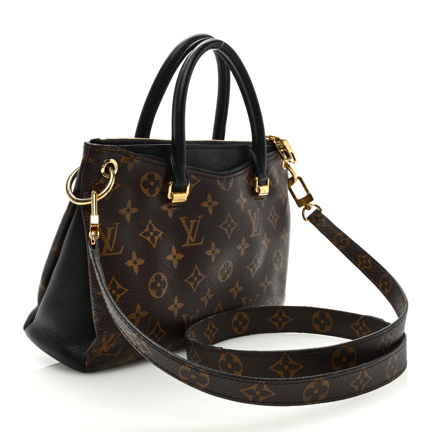 Louis Vuitton Monogram Pallas Full BB Black 3 of 9