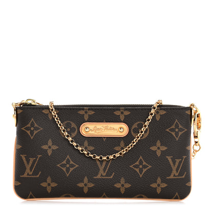 Louis Vuitton Monogram Pochette Milla MM 1 of 11
