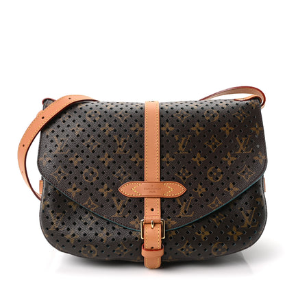 Louis Vuitton Monogram SC Flore Saumur Teal 1 of 9