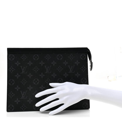 Louis Vuitton Monogram Eclipse Pochette Voyage MM 2 of 6