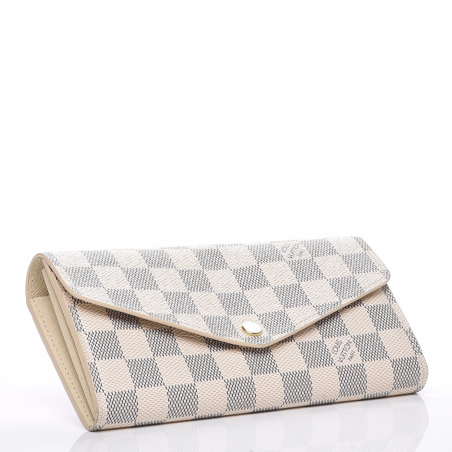 Louis Vuitton Damier Azur Sarah Wallet NM 4 of 8