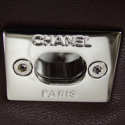 Chanel Lambskin Coco Rain Flap Bordeaux 12 of 13