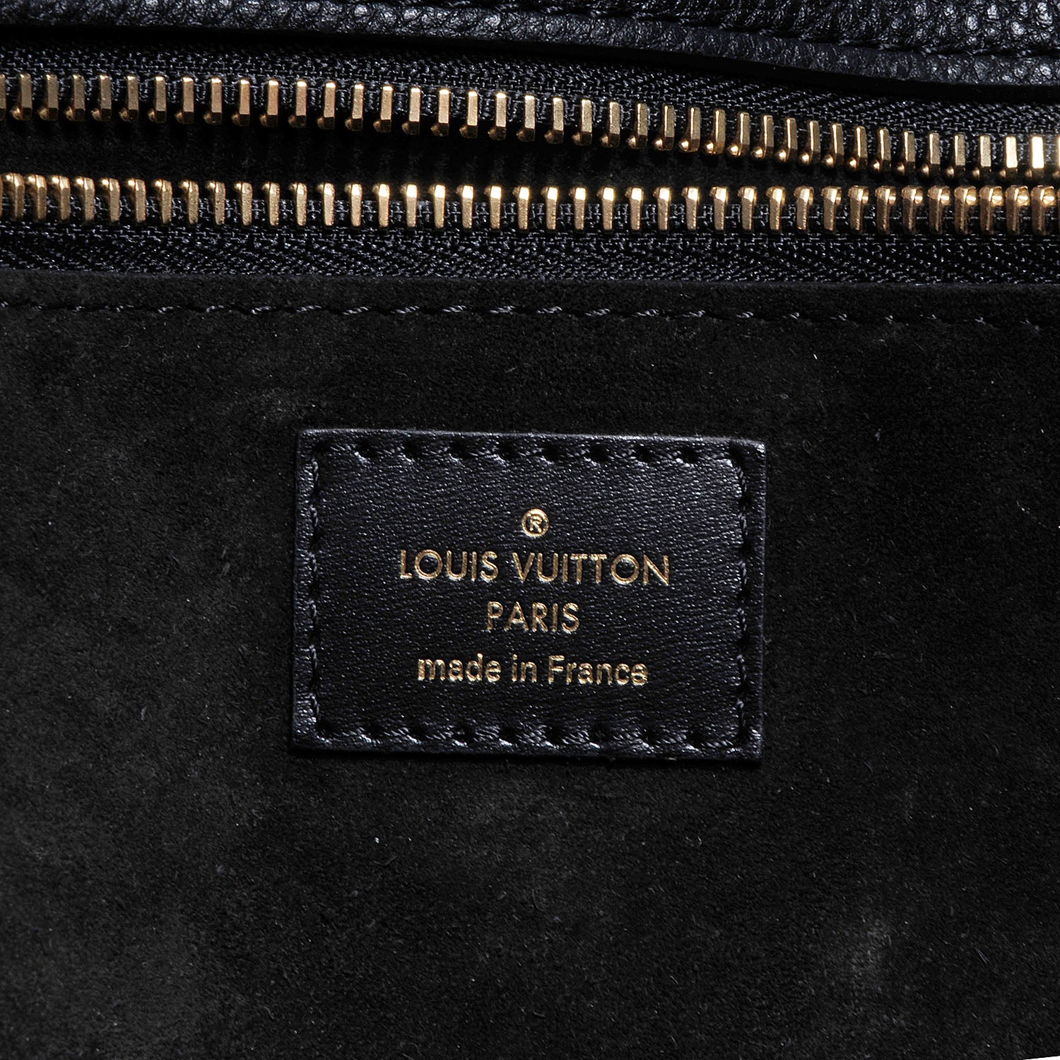 Louis Vuitton Veau Cachemire Tote W PM Black 7 of 8